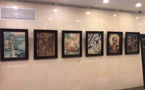 俄罗斯画家笔下的“敦煌艺术”欧洲巡展首场展在莫斯科开幕