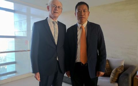 国际志愿者协会工作得到首任“欧盟总统”范龙佩支持