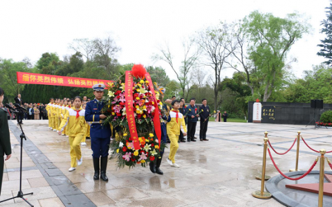 赣州市退役军人事务局 隆重举行“传承·2019清明祭英烈”活动