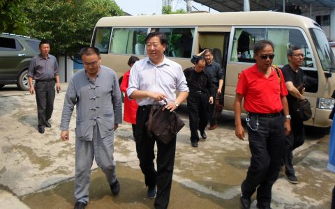 中国老区建设促进会莅湄潭考察       —-到湄江印象茶业调研脱贫攻坚工作