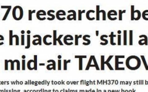 专家称马航MH370或遭俄罗斯下令劫持，3名劫机者依旧活着
