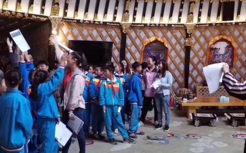 《草原上流动的家》研学课程交付使用