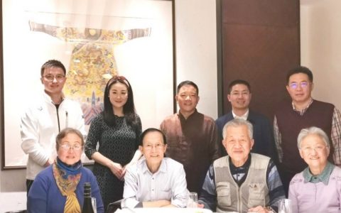 澳洲中国书画学院院长赴中国北京会见中国书画文化名人