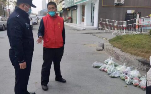 以实际行动践行二十大精神 开封市龙亭区疫情期间送真情