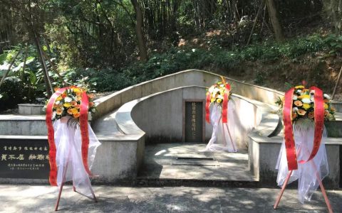 浩气满侨乡：瞻仰抗日烈士陈冠时墓