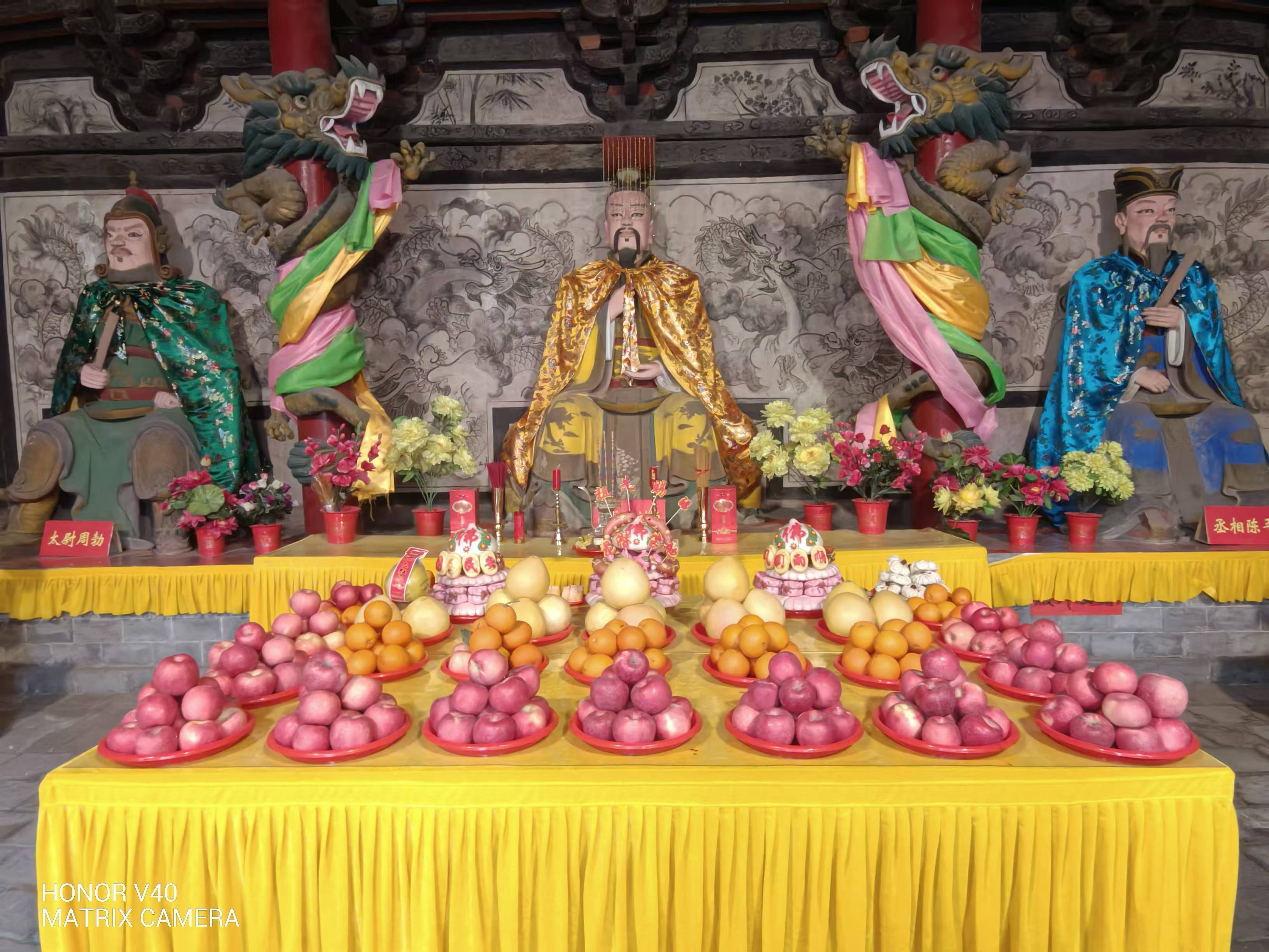 太原龙天庙（刘王祠）挂牌揭匾仪式在太原古县城南关举行