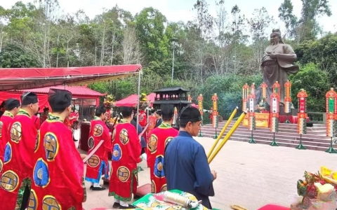 香港关帝春季祭拜大典隆重举行