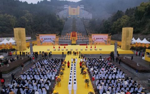 第九届海峡两岸嫘祖文化交流活动在四川盐亭举行