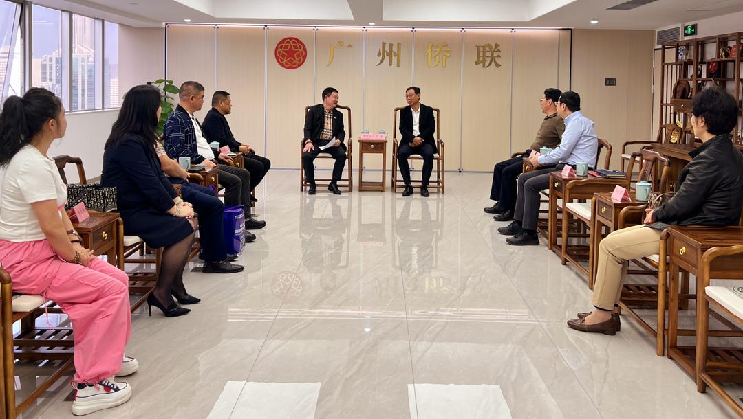 广州市侨联主席卞勇会见韩中FTA商务委员会曹明权博士等一行代表团 共促交流与合作