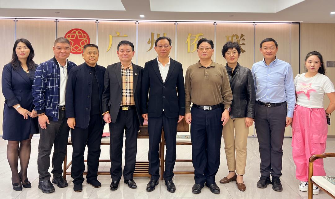 广州市侨联主席卞勇会见韩中FTA商务委员会曹明权博士等一行代表团 共促交流与合作