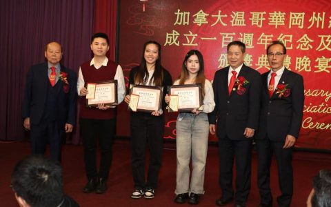 加拿大新会籍华裔“姐妹花”：同乡同姓同获奖