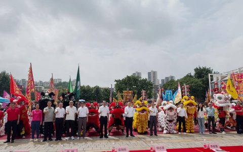 湾区盛事：蔡李佛青少年狮艺大赛江门开赛