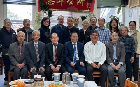 南加州恩平同乡会与家乡来宾共聚乡情