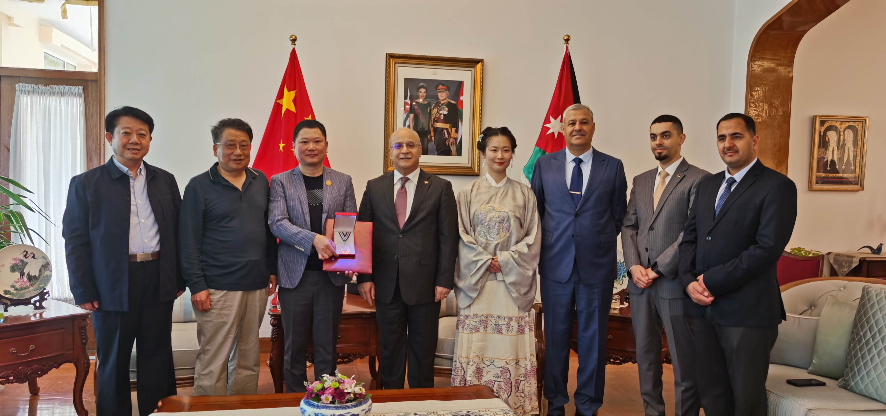 约旦驻华使馆举办仪式颁发世界不同信仰间和谐周活动奖项