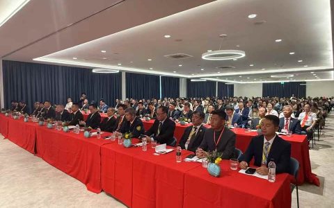 江门籍爱国侨领出席“拉美和统峰会”——中南美洲中国和平统一促进会2025年年会在库拉索举行