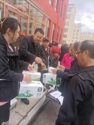 爱心 为老人们的幸福生活加码——内蒙古善景源农牧业有限公司慰问大什字移民群众记事