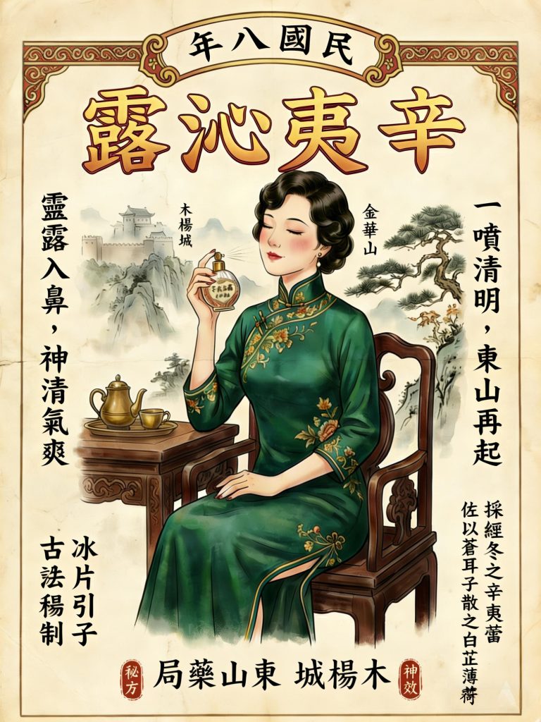 【江湖故事】东山药局 · 辛夷沁露 · 再起秘志