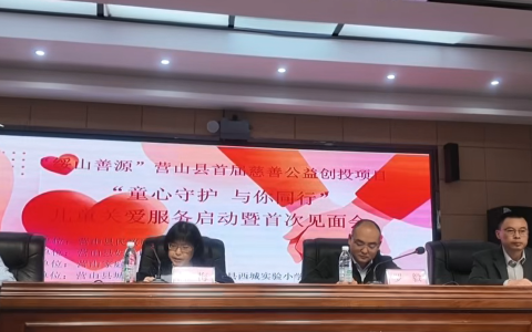 “童心守护，与你同行”儿童关爱服务正式启幕